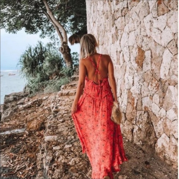 Spell Celestial Midi Dress - Large - Picture 1 of 6